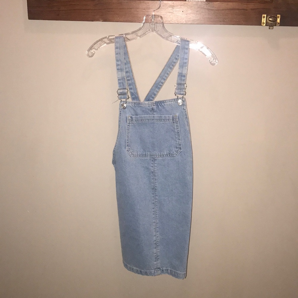 Topshop denim jumper